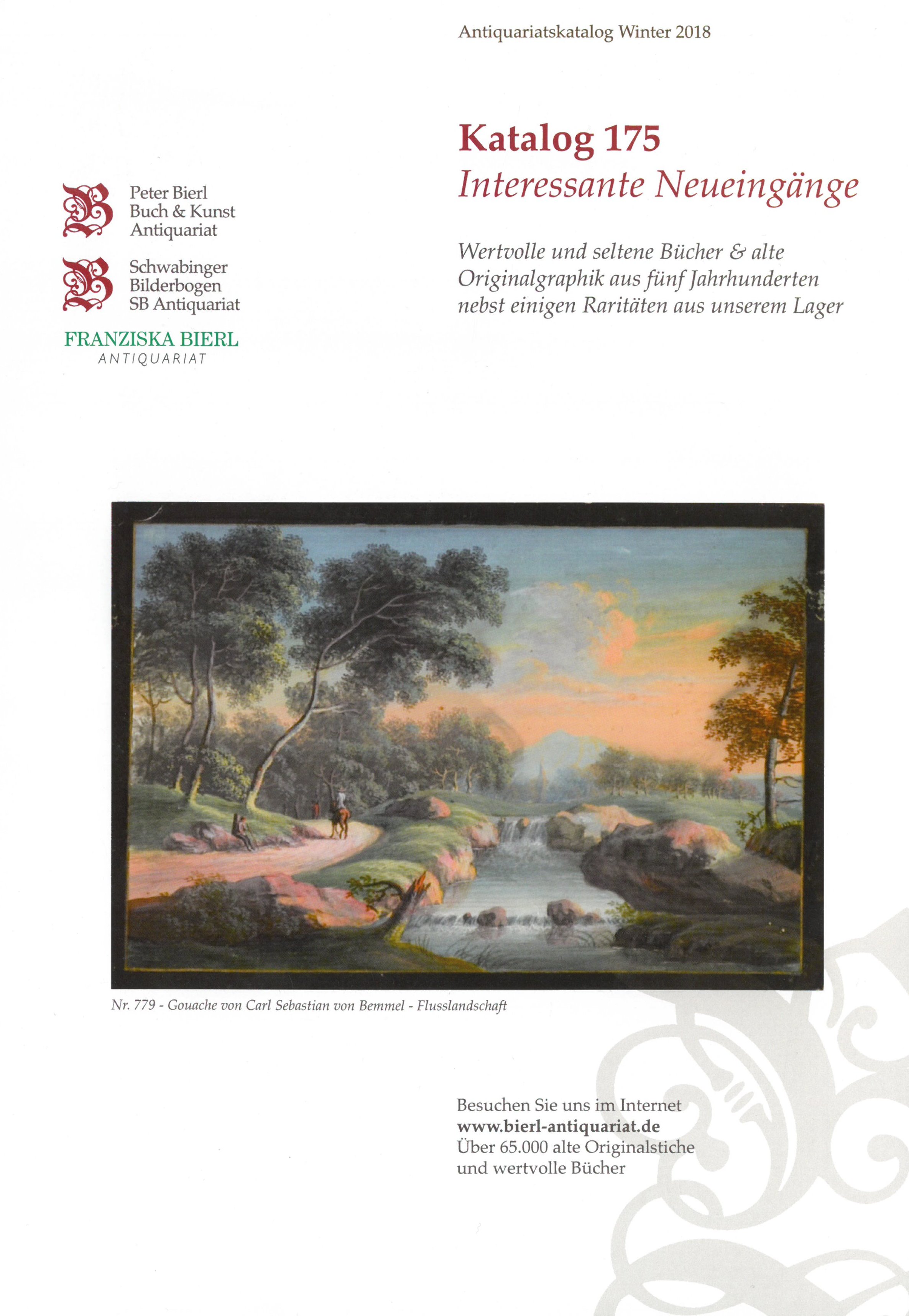 Katalog 175 - Interessante Neueingänge